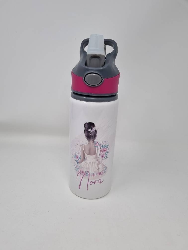 Personalised Ballerina Water Bottle