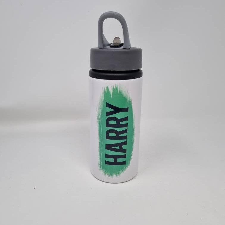Boys Name School Water Bottle