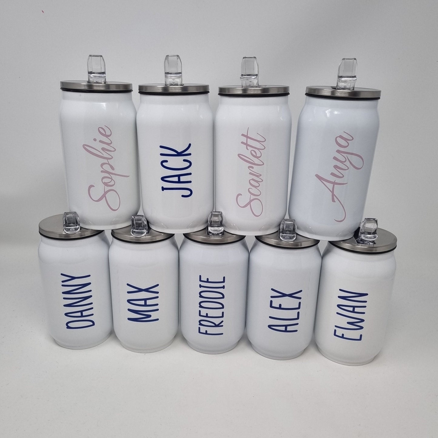 Personalised Coke Can Water Bottle, School Water Bottle, Personalised Water Bottle, Coke Can Style Bottle, Back To School, Thermos Bottle