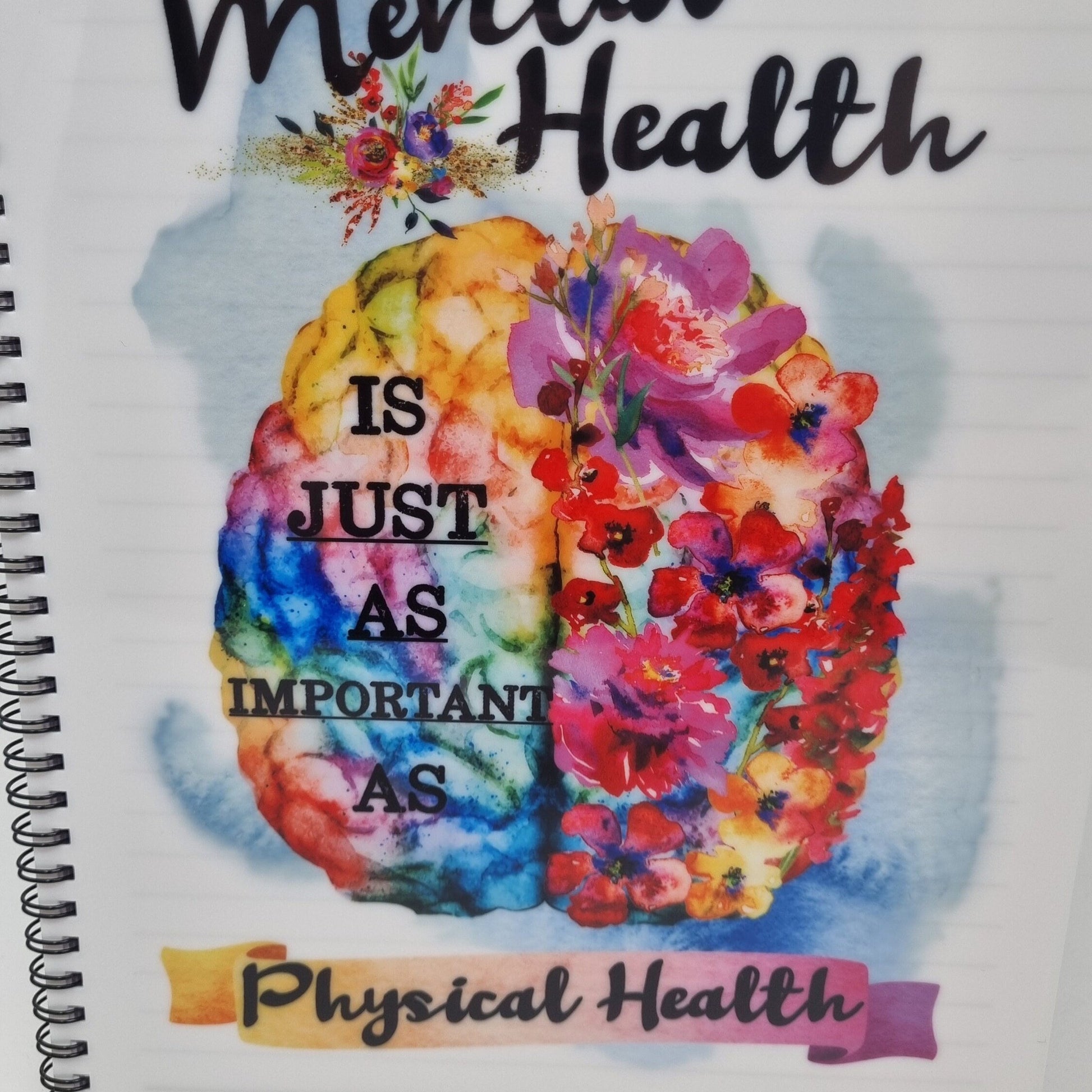 Mental Health Colourful Notebook A4/A5