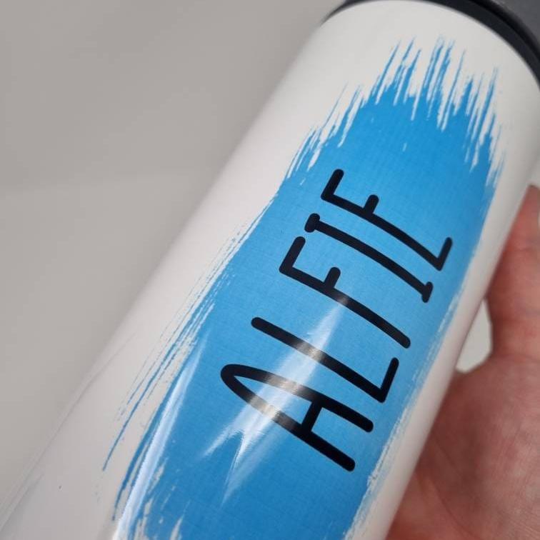 Boys Name Water Bottle, School Water Bottle, Boys Water Bottle, Personalised Water Bottle