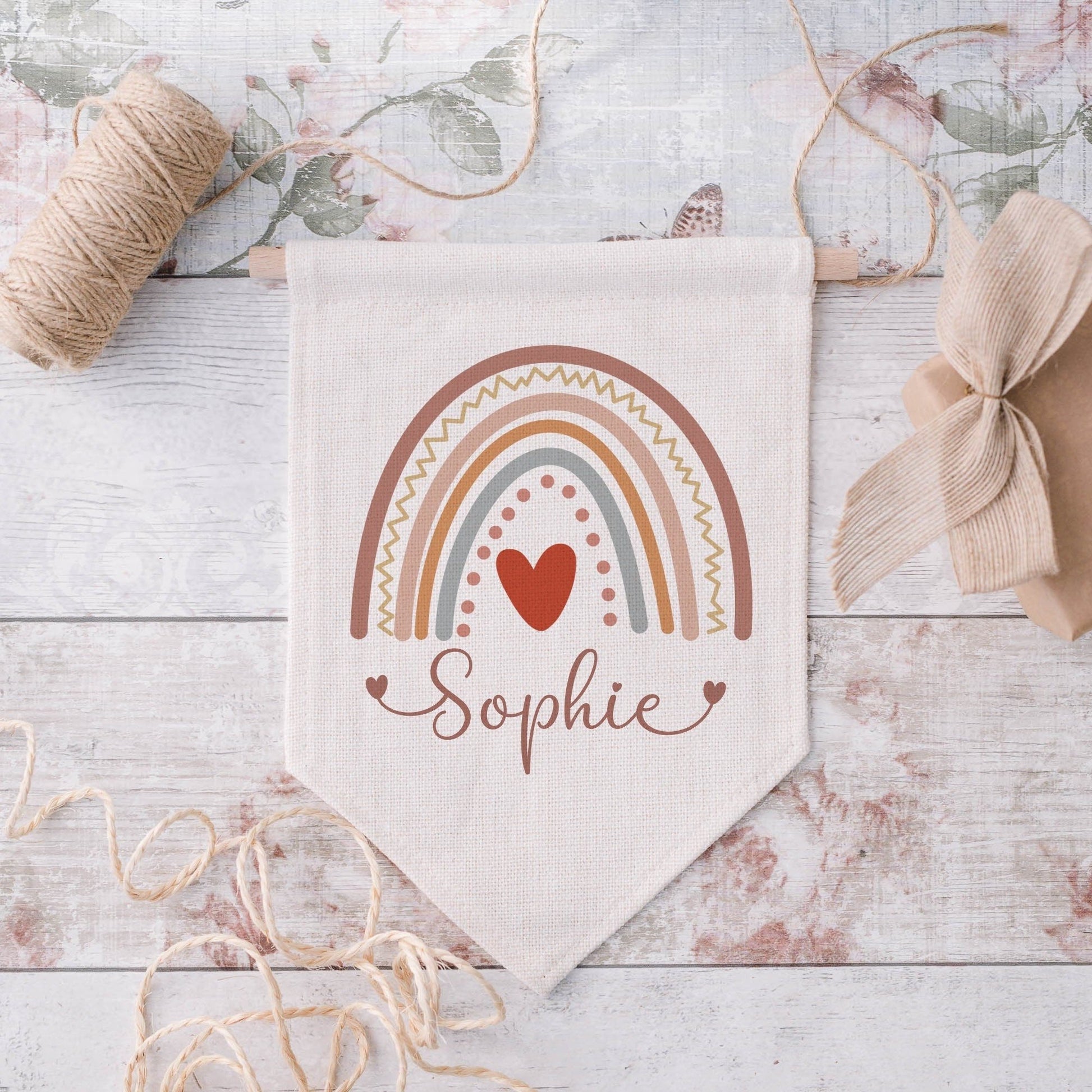 Personalised Rainbow Flag