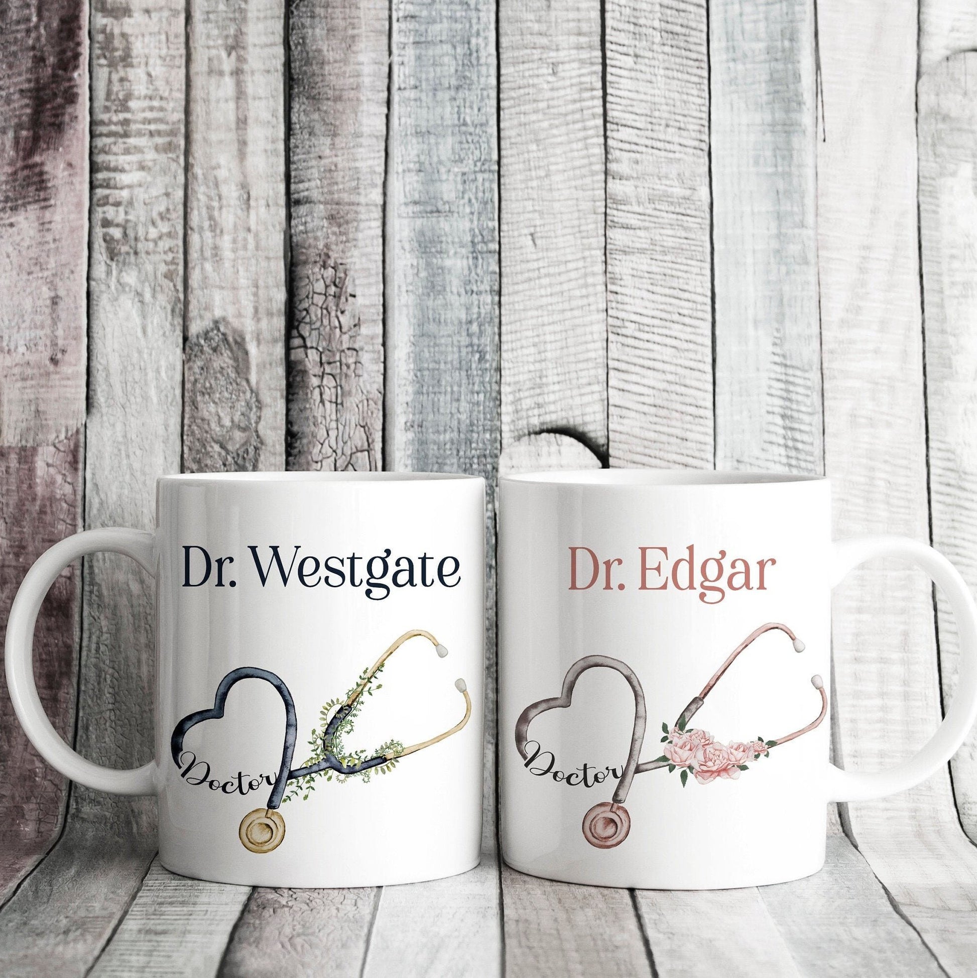 Personalised Doctor Stethoscope Mug
