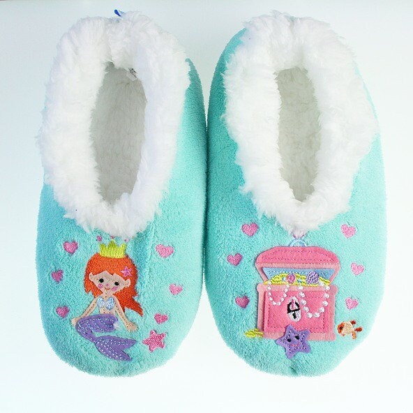 Girls Snoozie Slippers, Girls Kids Slippers, Princess Slippers, Unicorn Slippers, Fluffy Slippers, Kids Slippers