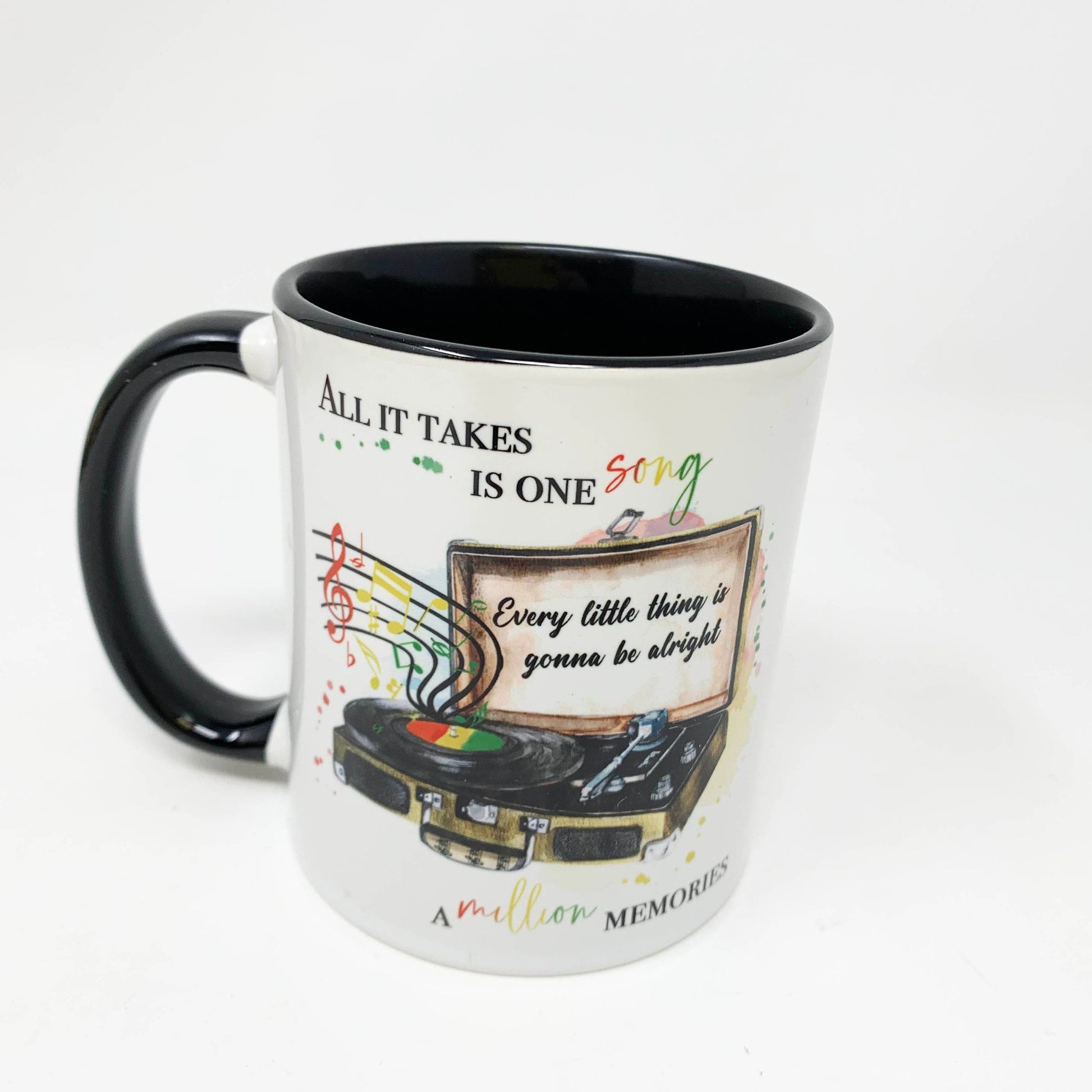 Personalised Reggae Record Player Mug