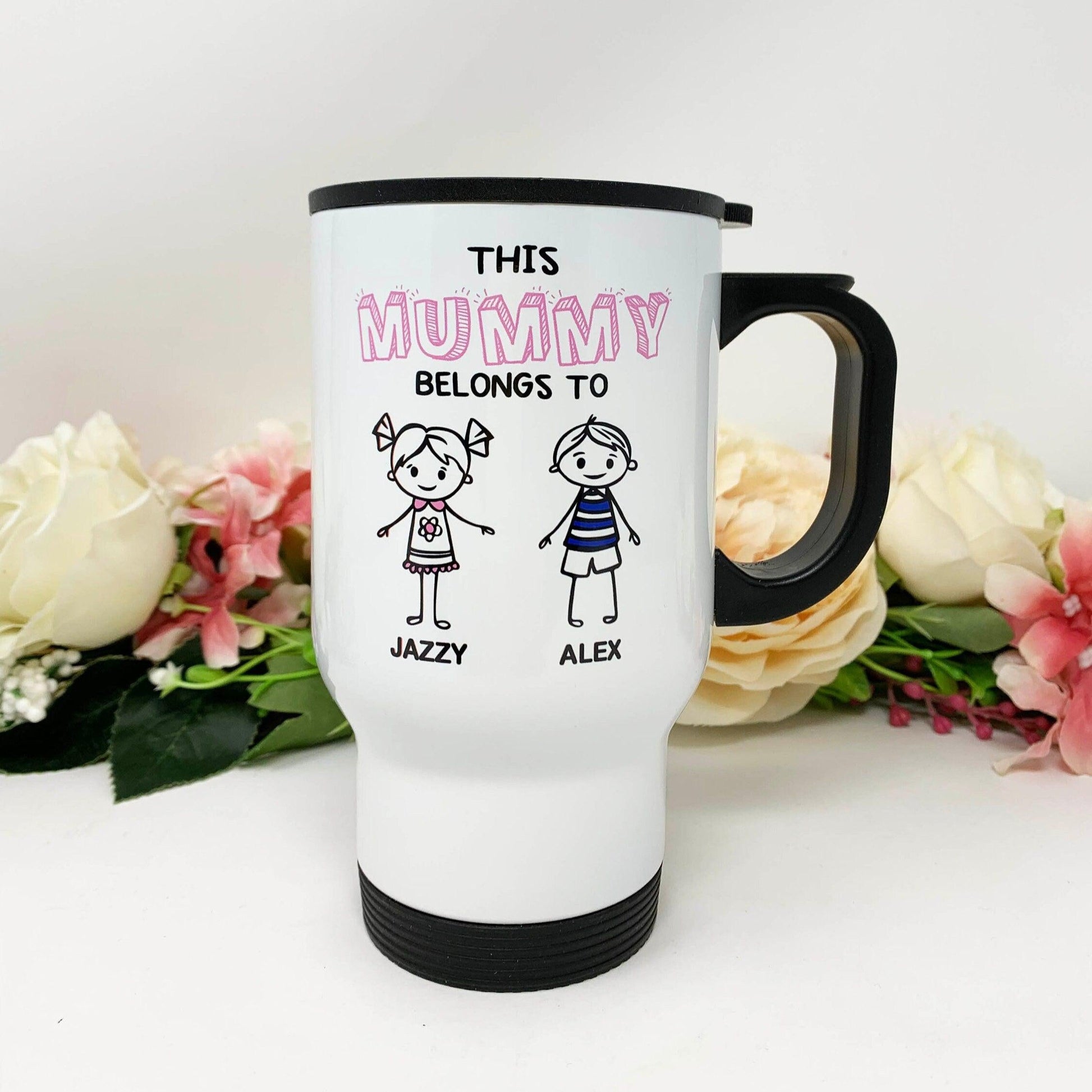 Personalised Mum / Nana Travel Mug
