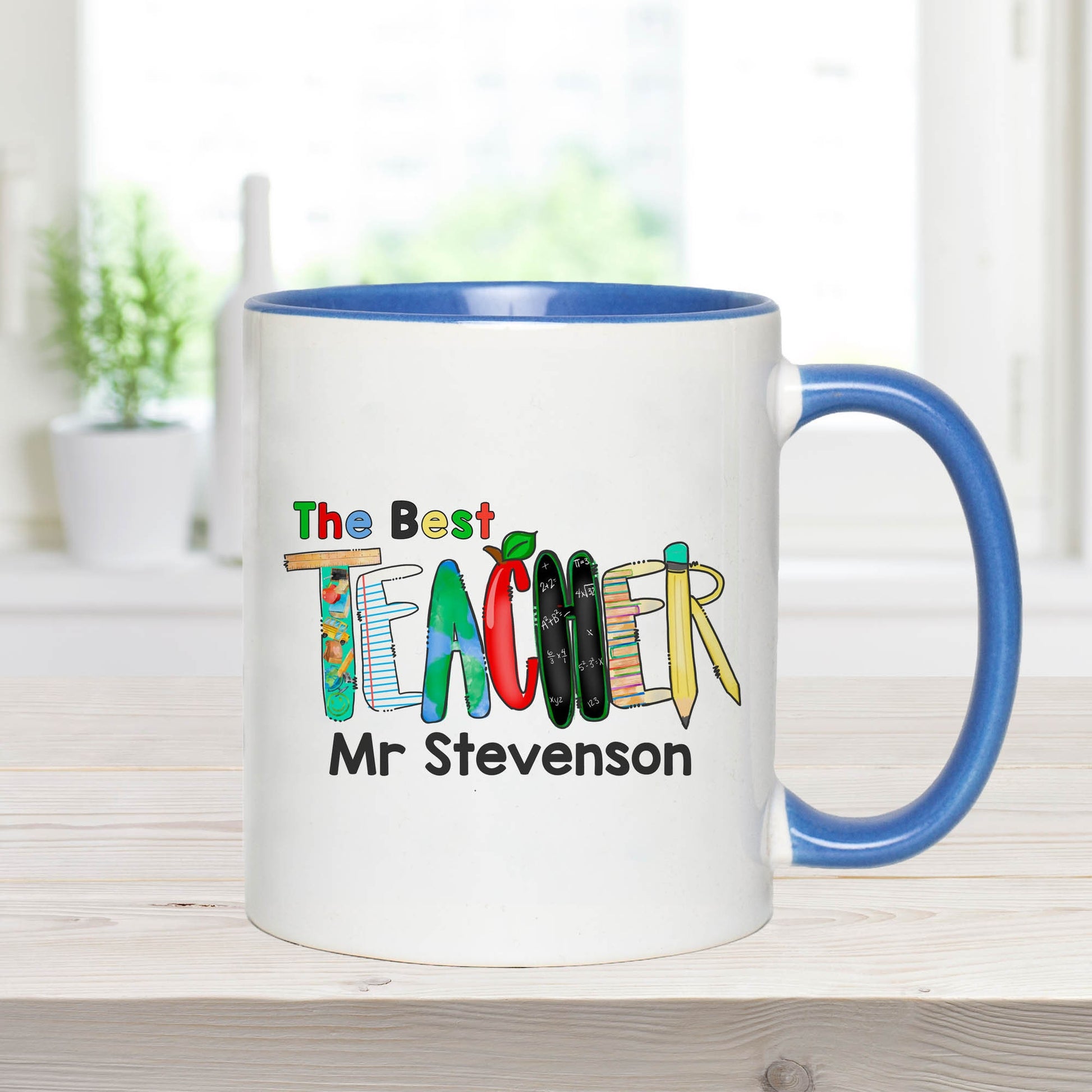 Personalised Male Teacher Mug