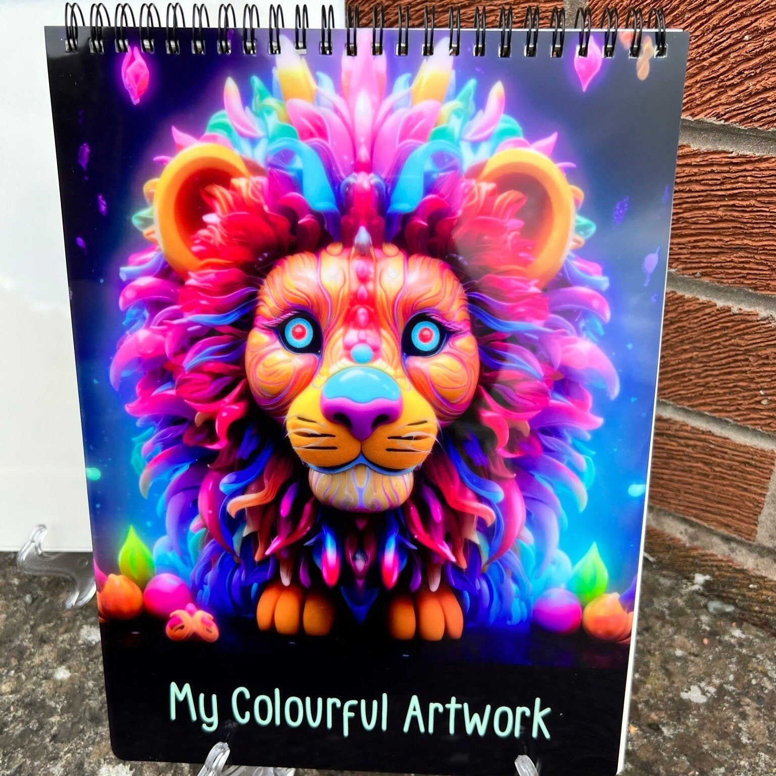 A4 Sketchpad 4 Colourful Designs