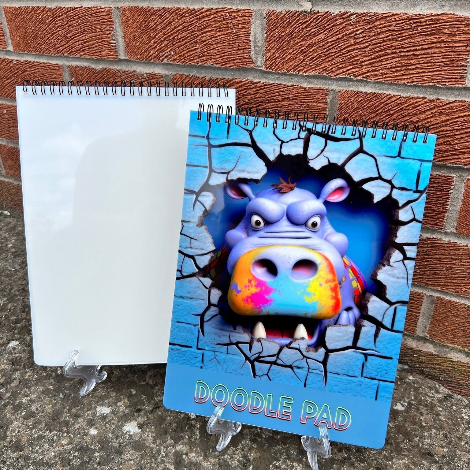 A4 Sketchpad 4 Colourful Designs