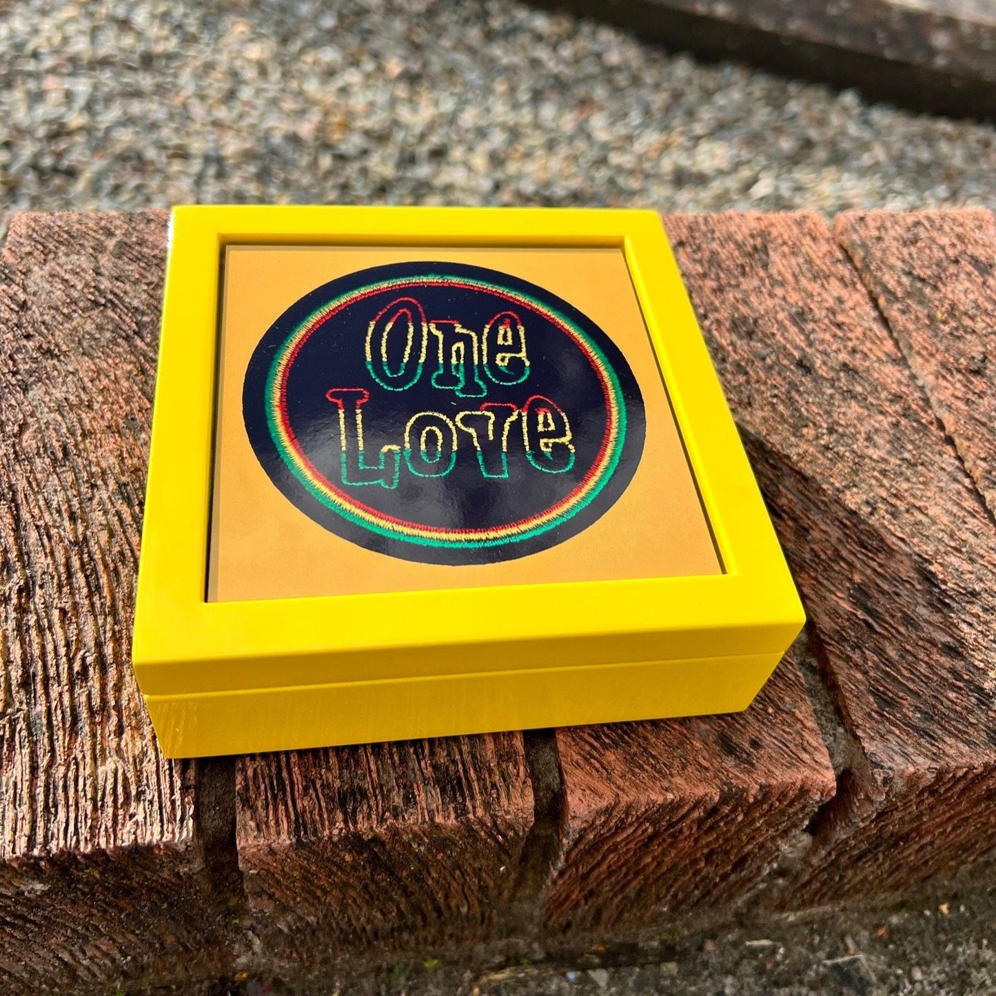 Reggae box, Rasta box, Reggae Gift, Reggae keepsake box, Jamaican Box, Reggae Trinket Box