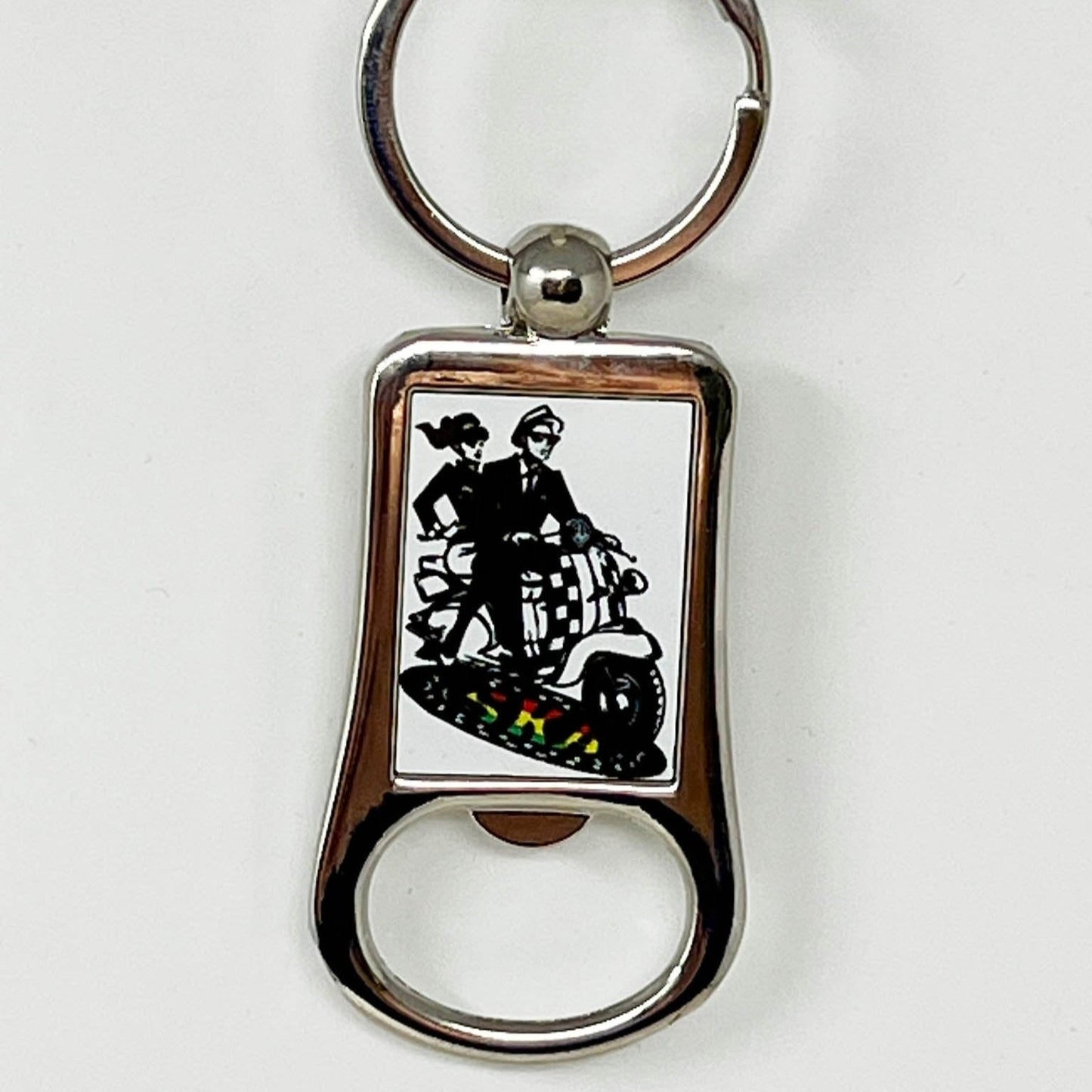 Bottle Opener Keyring, Reggae Gift, Campervan Gift, Ska Gift, Camper Gift, Bottle Opener,