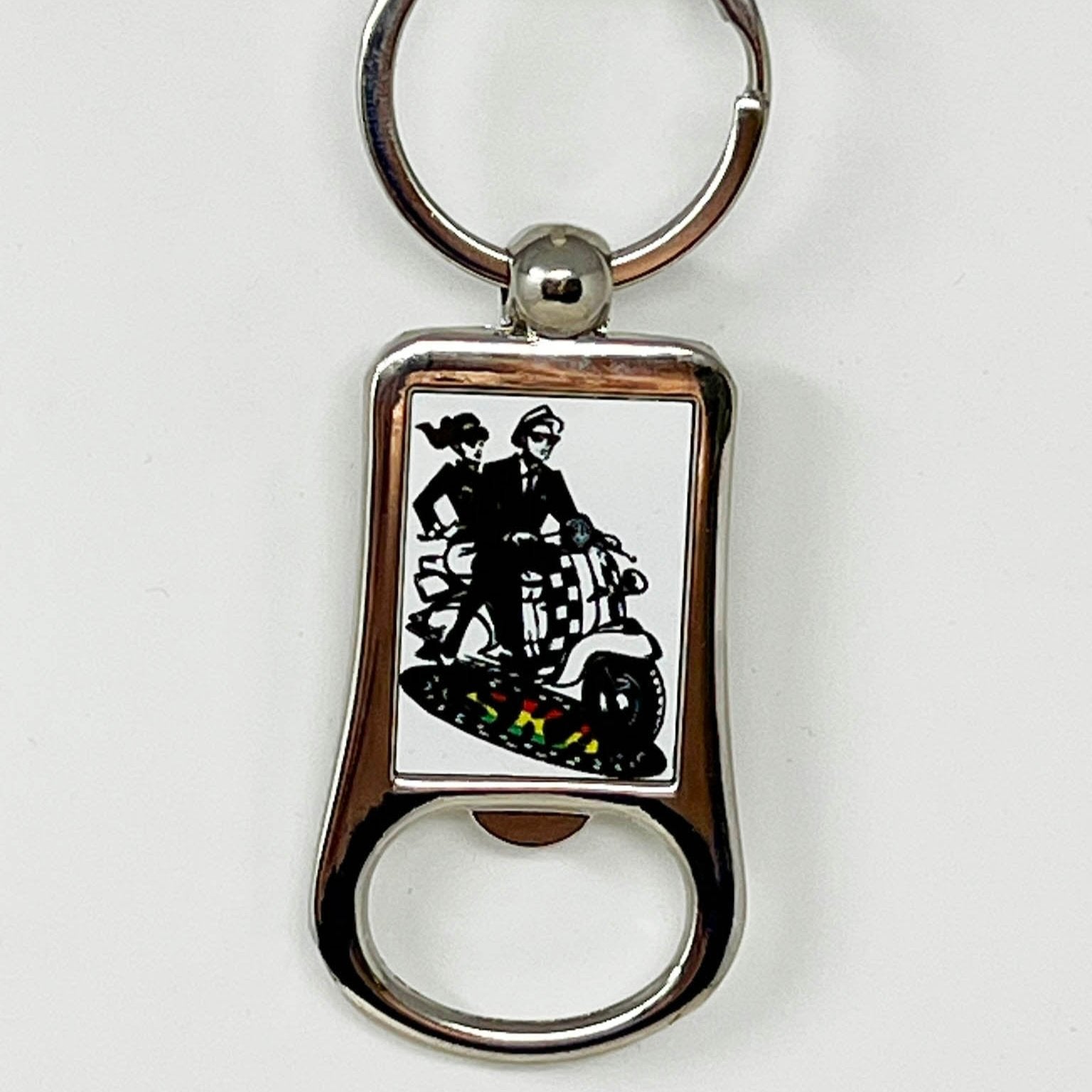 Ska Camper Reggae Bottle Opener Keyring