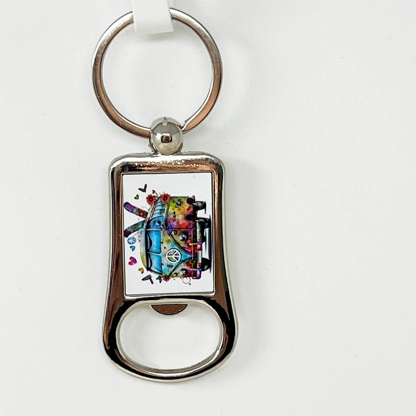 Bottle Opener Keyring, Reggae Gift, Campervan Gift, Ska Gift, Camper Gift, Bottle Opener,