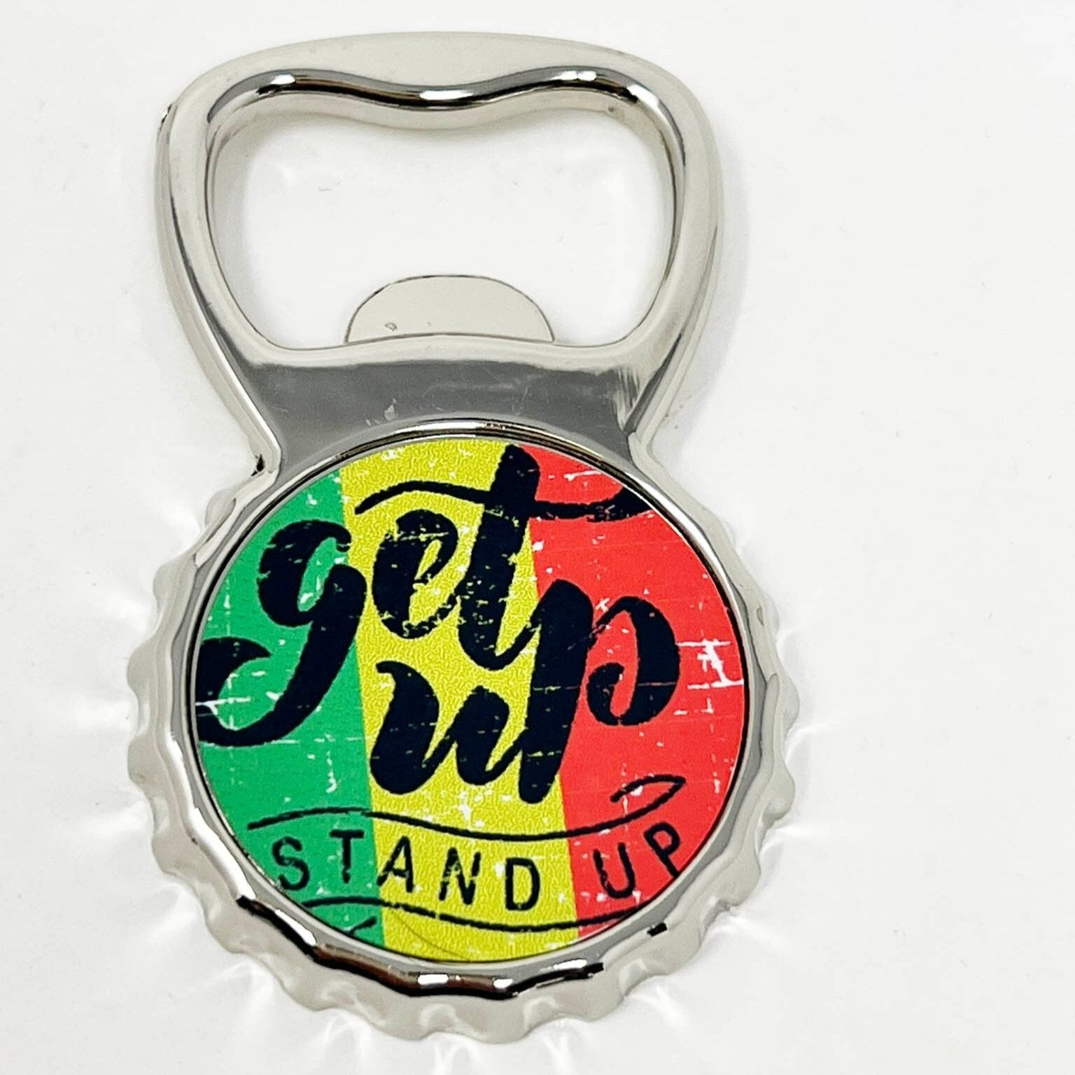 Reggae Bottle Opener Fridge Magnet