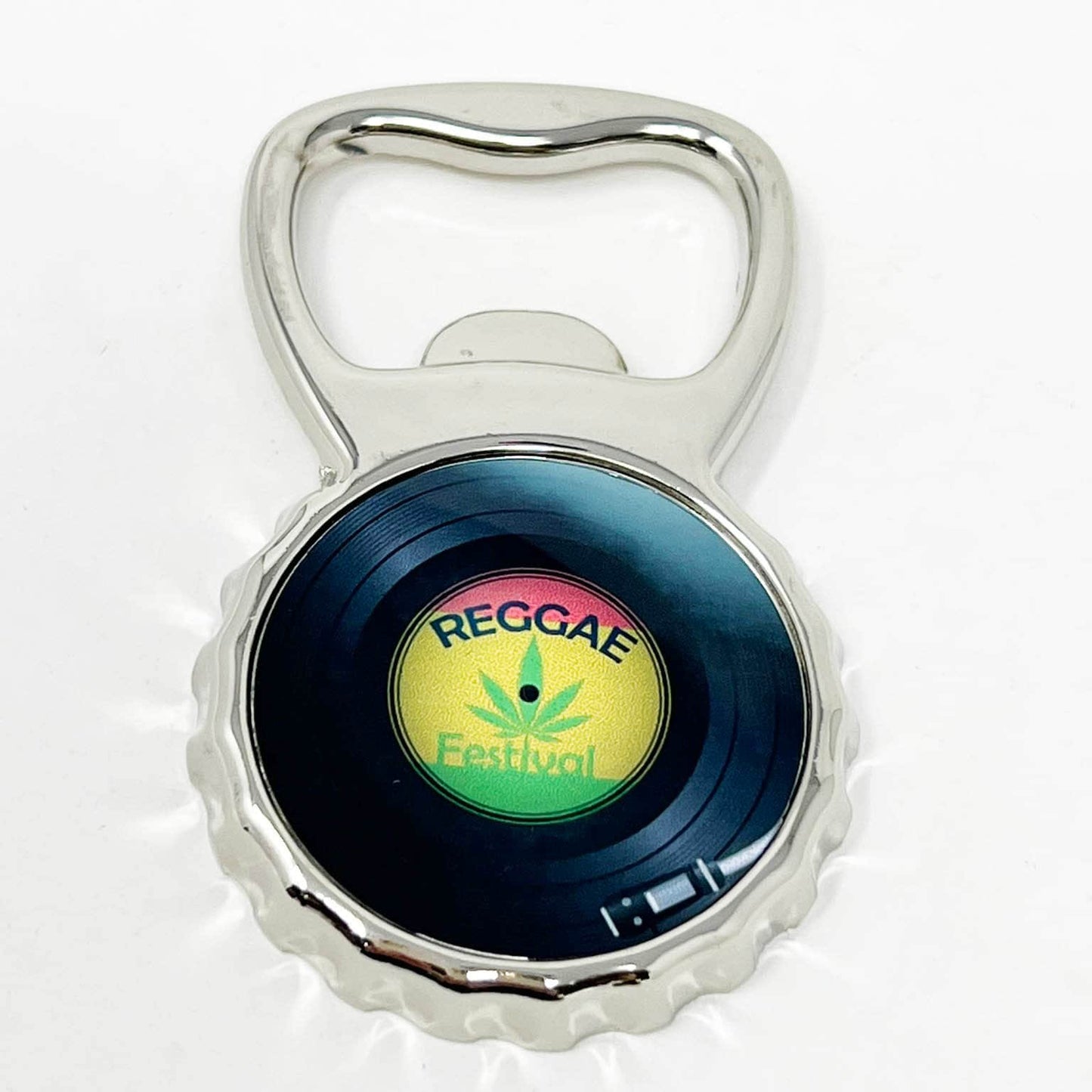 Bottle Opener Fridge Magnet Reggae Themed, Get Up Stand Up, Reggae Gift, Rasta Gift, Festival Gift,