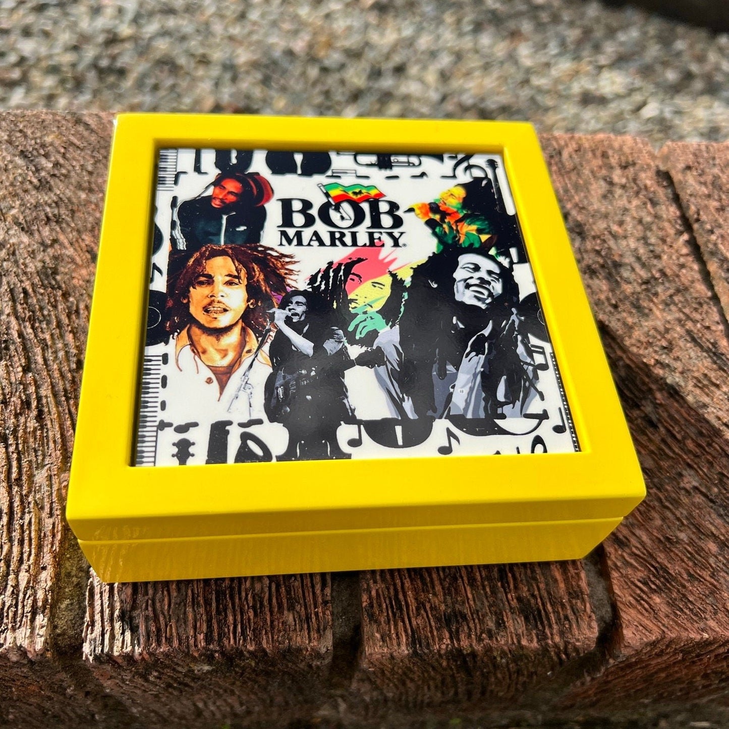 Reggae box, Rasta box, Reggae Gift, Reggae keepsake box, Jamaican Box, Reggae Trinket Box
