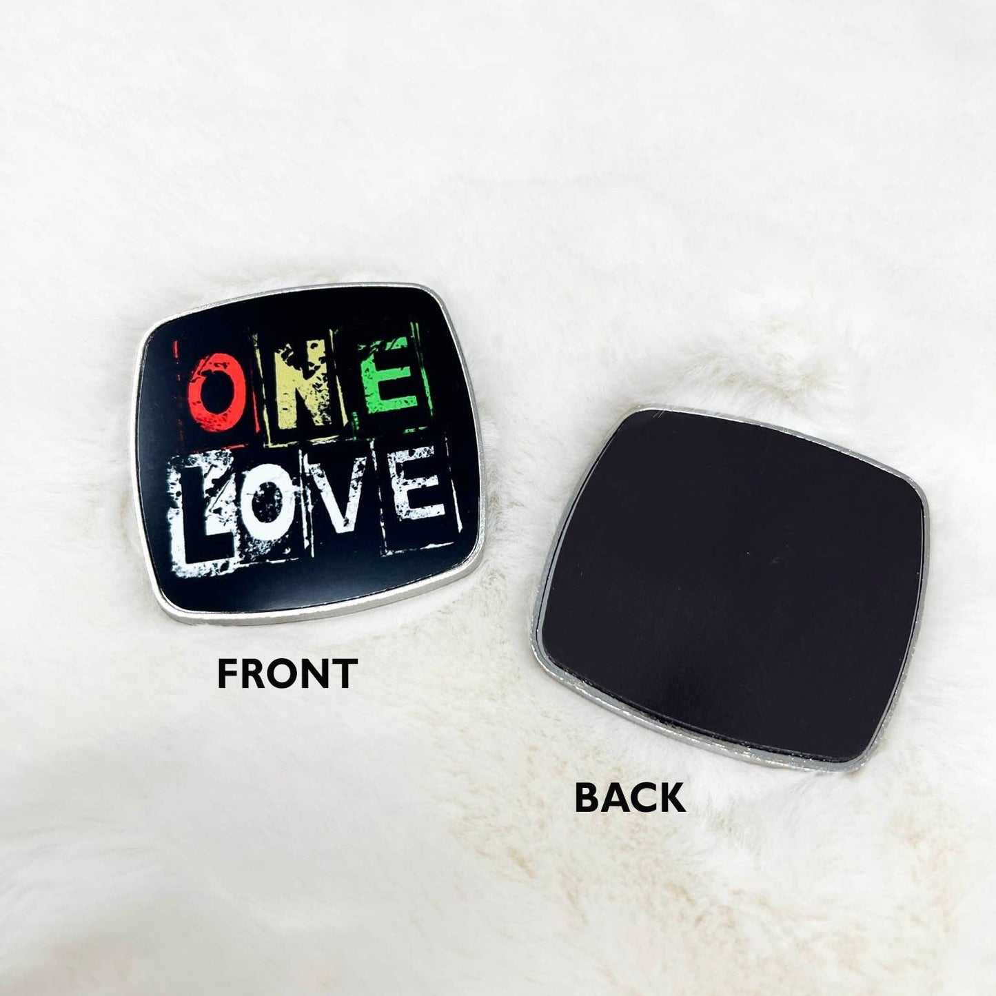 Reggae Fridge Magnet, One Love, Three Little Birds, Campervan Fridge Magnet, Reggae Gift, Camper Gift,