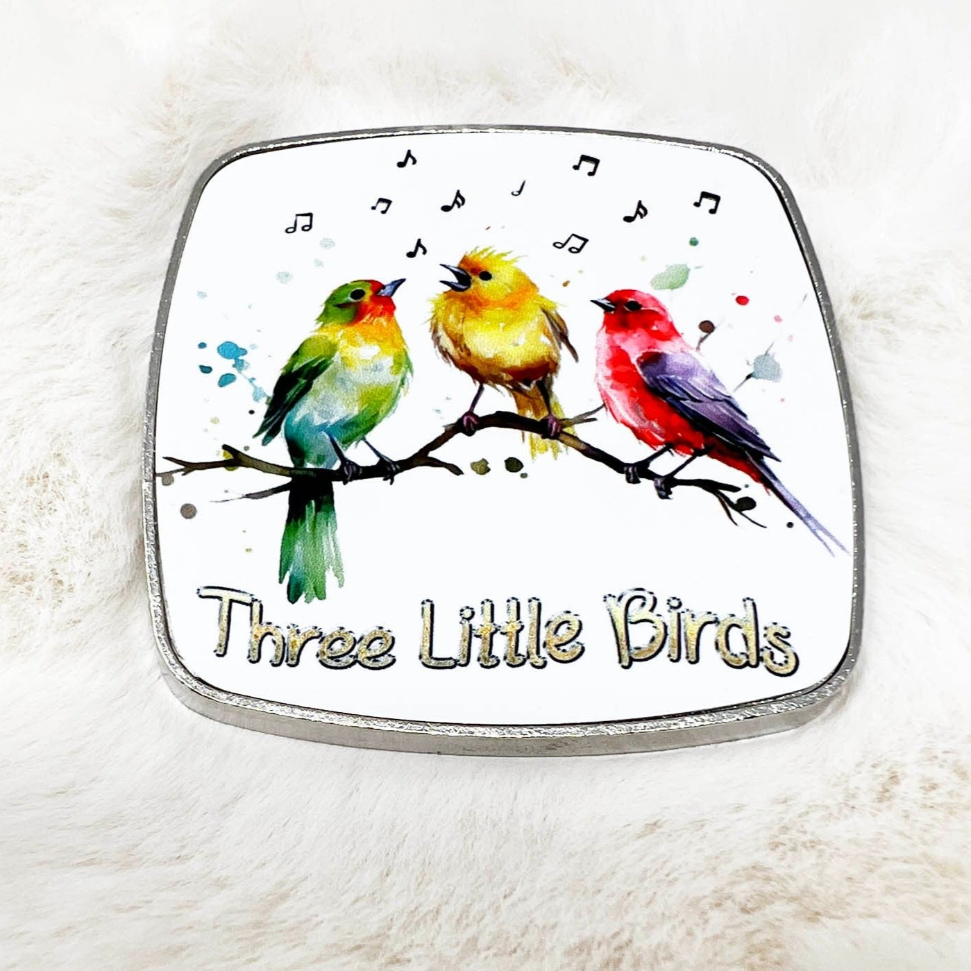 Reggae Fridge Magnet, One Love, Three Little Birds, Campervan Fridge Magnet, Reggae Gift, Camper Gift,