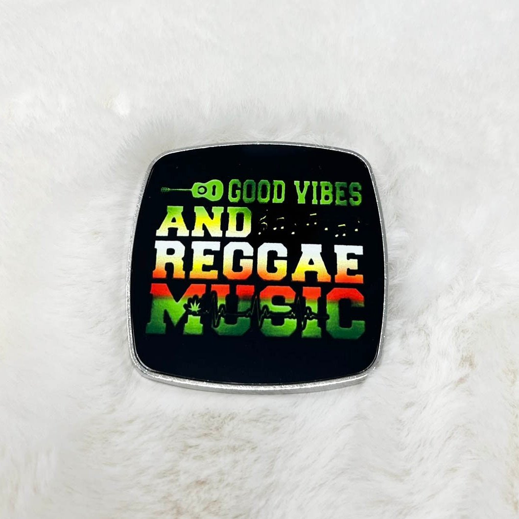 Reggae Fridge Magnet, One Love, Three Little Birds, Campervan Fridge Magnet, Reggae Gift, Camper Gift,