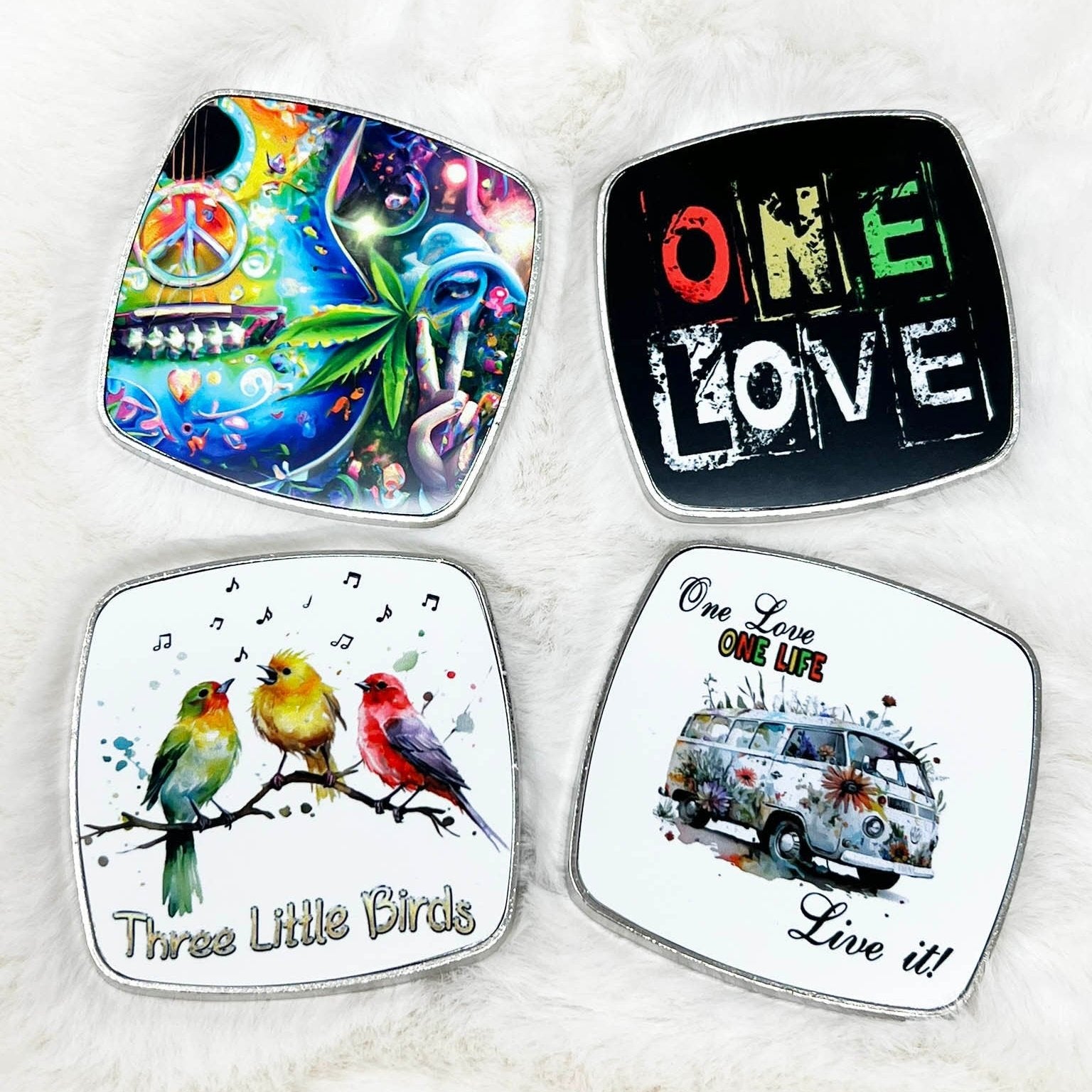 Reggae Inspired Fridge Magnet