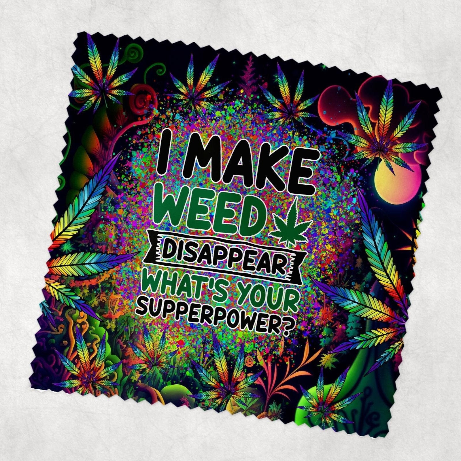 Smoking Leaf Lens Cloth 5 Designs