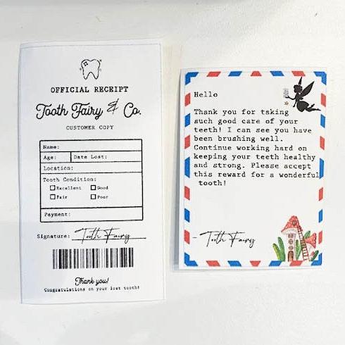 Personalised Tooth Fairy Bags