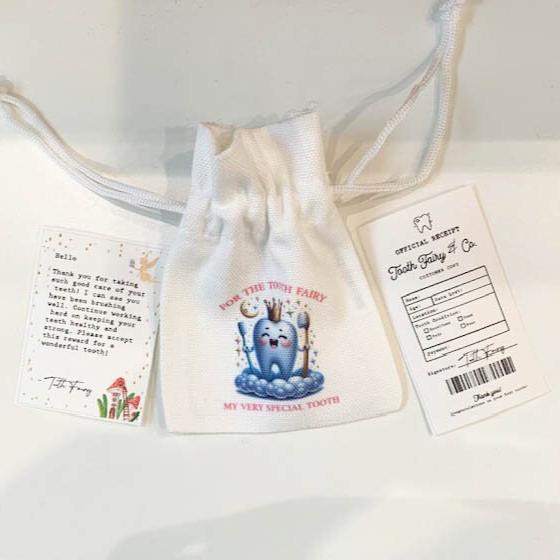 Personalised Tooth Fairy Bags