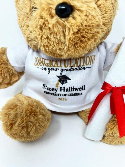 Personalised Graduation Teddy Bear With Box