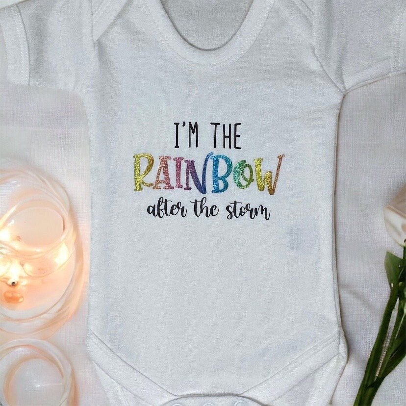 Rainbow Baby Vest