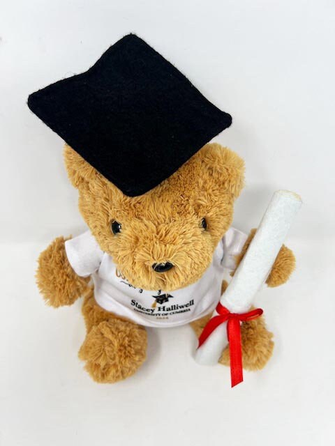 Personalised Graduation Teddy Bear With Box