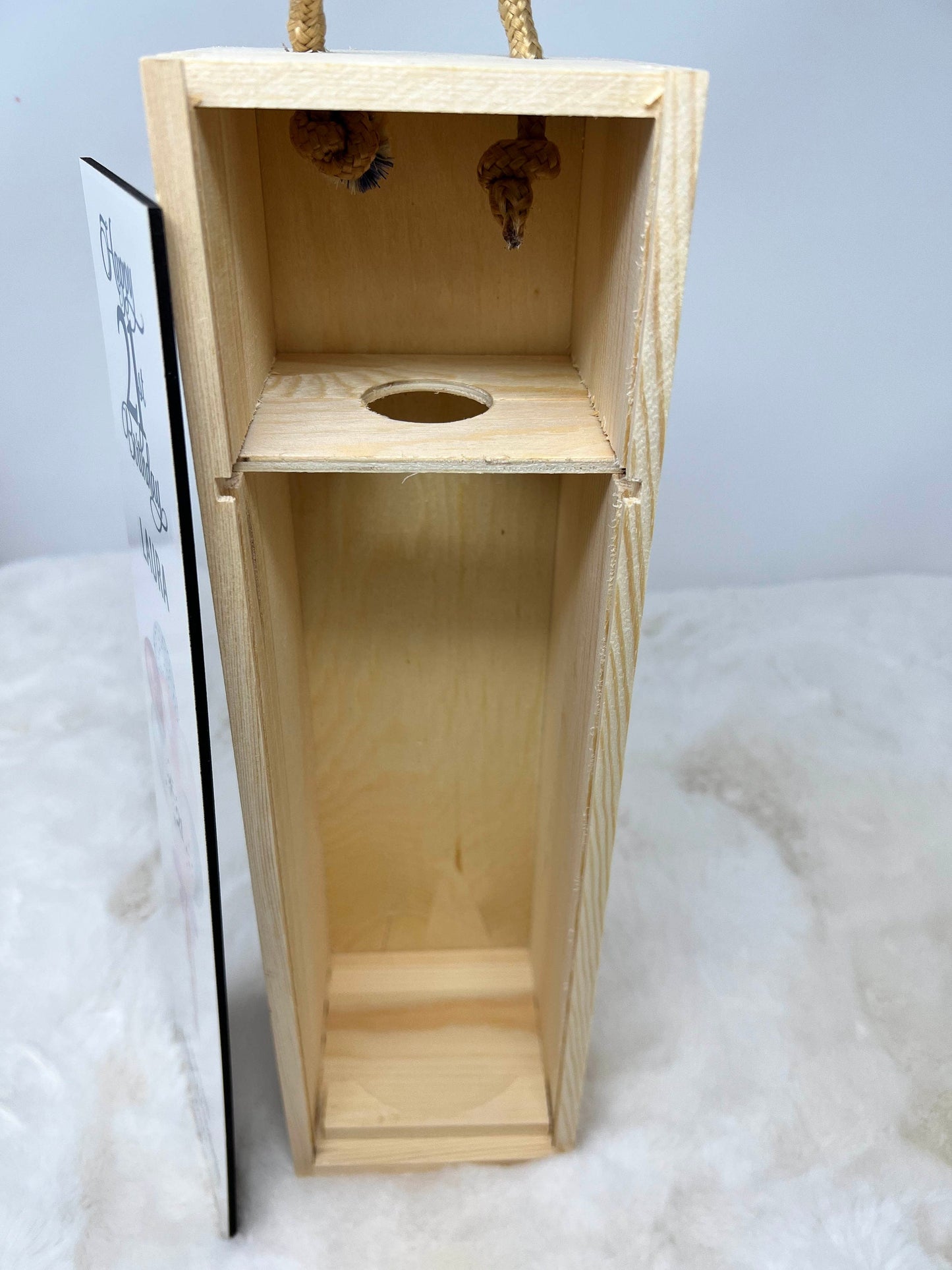 Wedding Bottle Wine Box, Wooden Wine Box, Wedding Gift Keepsake, Celebration Bottle Box, Just Married Gift, Modern Wedding Bottle Wooden Box