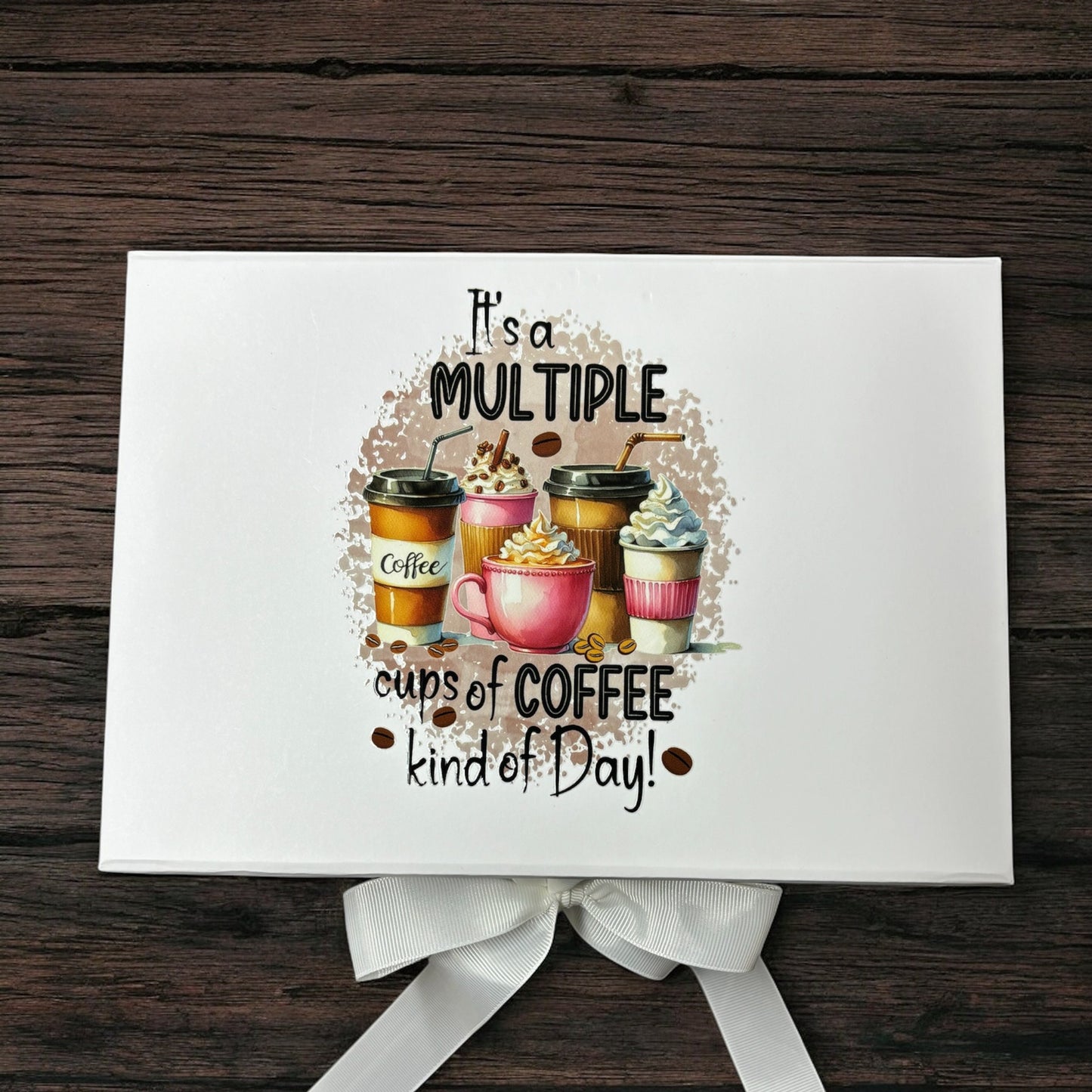 Coffee Themed Gift Box, Personalised gift box, Personalised box, Coffee Themed Birthday Gift, Coffee Lovers Present