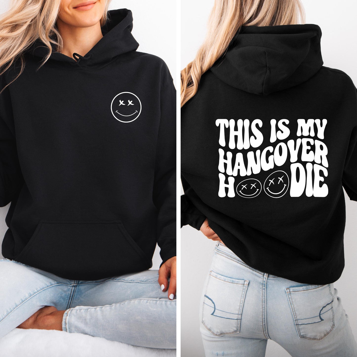 Hangover Hoodie, Unisex Hoodie, Hungover, This Is My Hangover Hoodie, Comfort Clothes, Cosy Hoodie