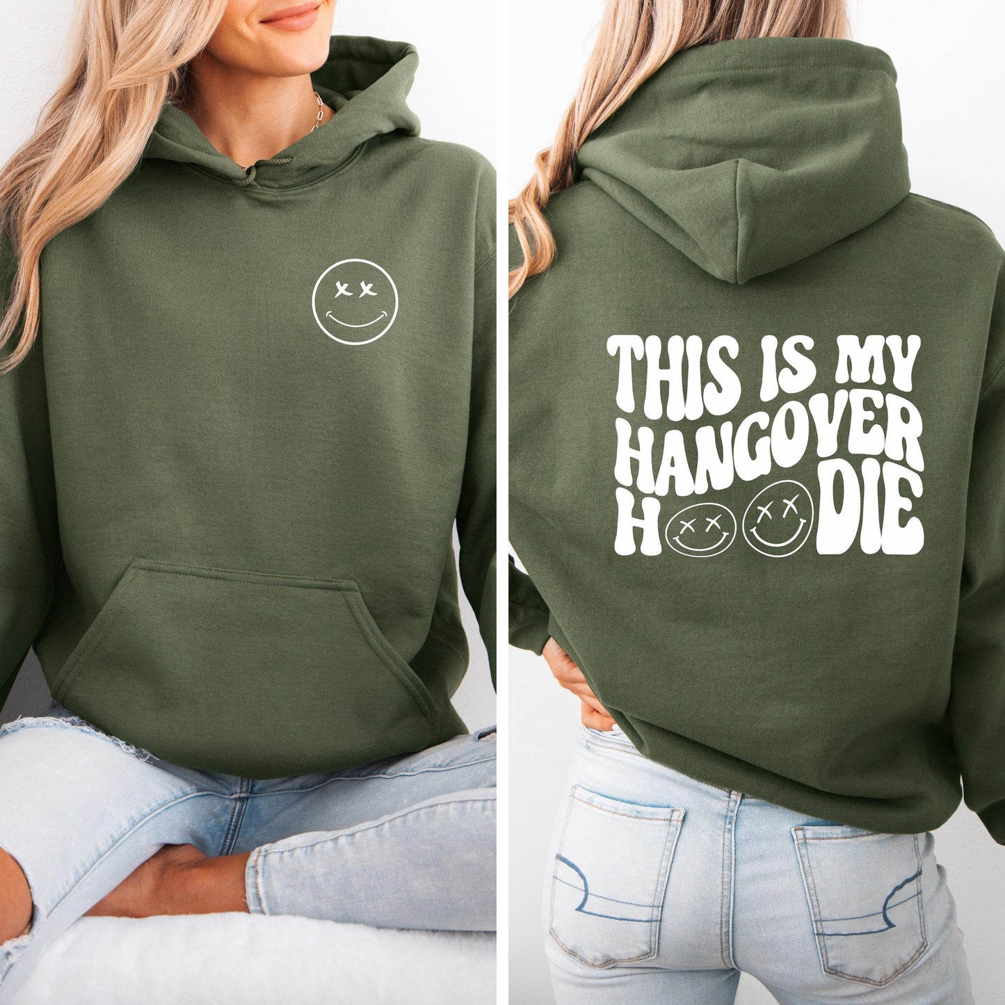 Hangover Hoodie, Unisex Hoodie, Hungover, This Is My Hangover Hoodie, Comfort Clothes, Cosy Hoodie