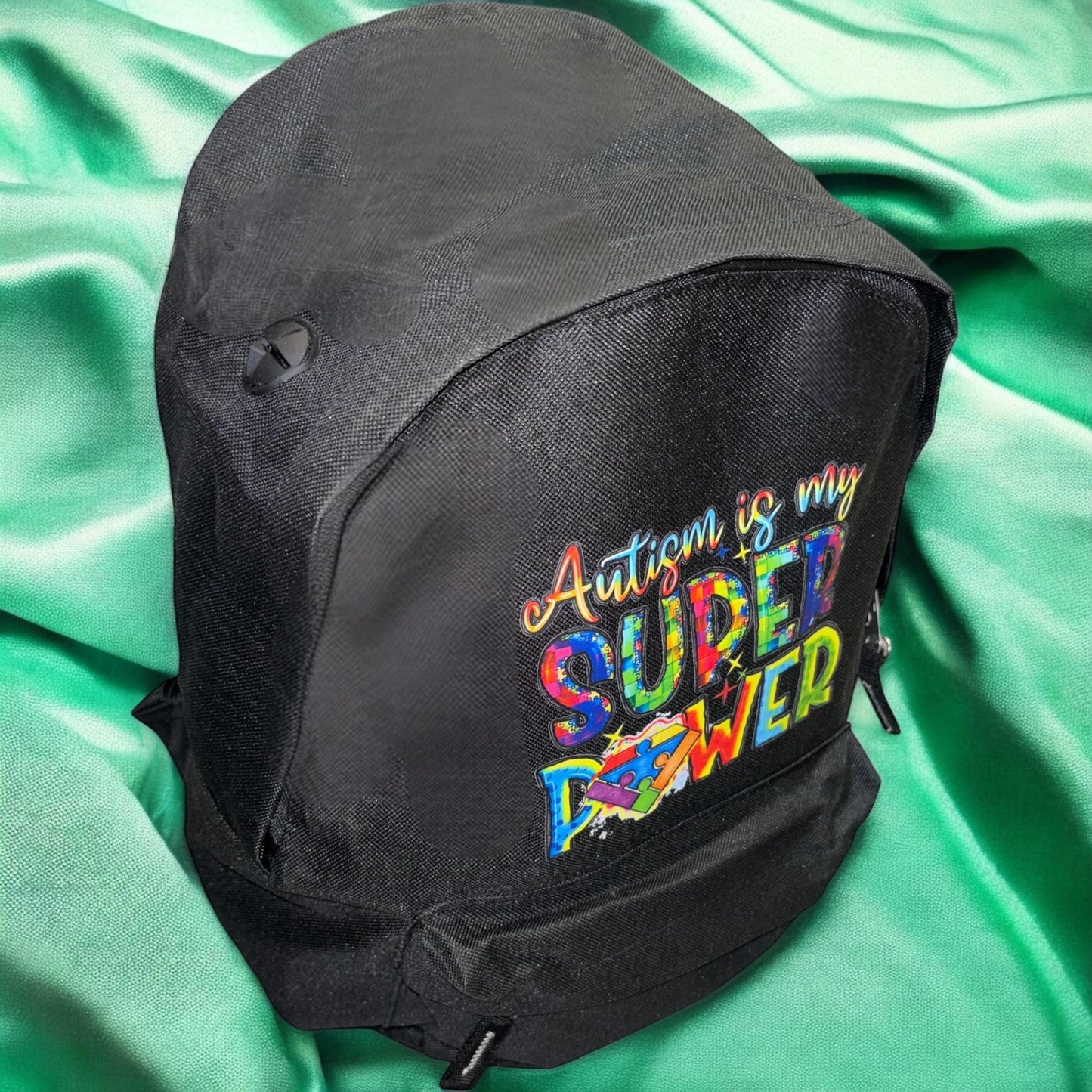 Personalised Autism Quote Bag, Autism Superpower, Boys Backpack, Autism Is My Superpower Backpack, Personalised Bag, Autism Awareness