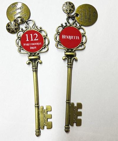 Personalised Santa's Magic Key, Christmas Eve Box Item