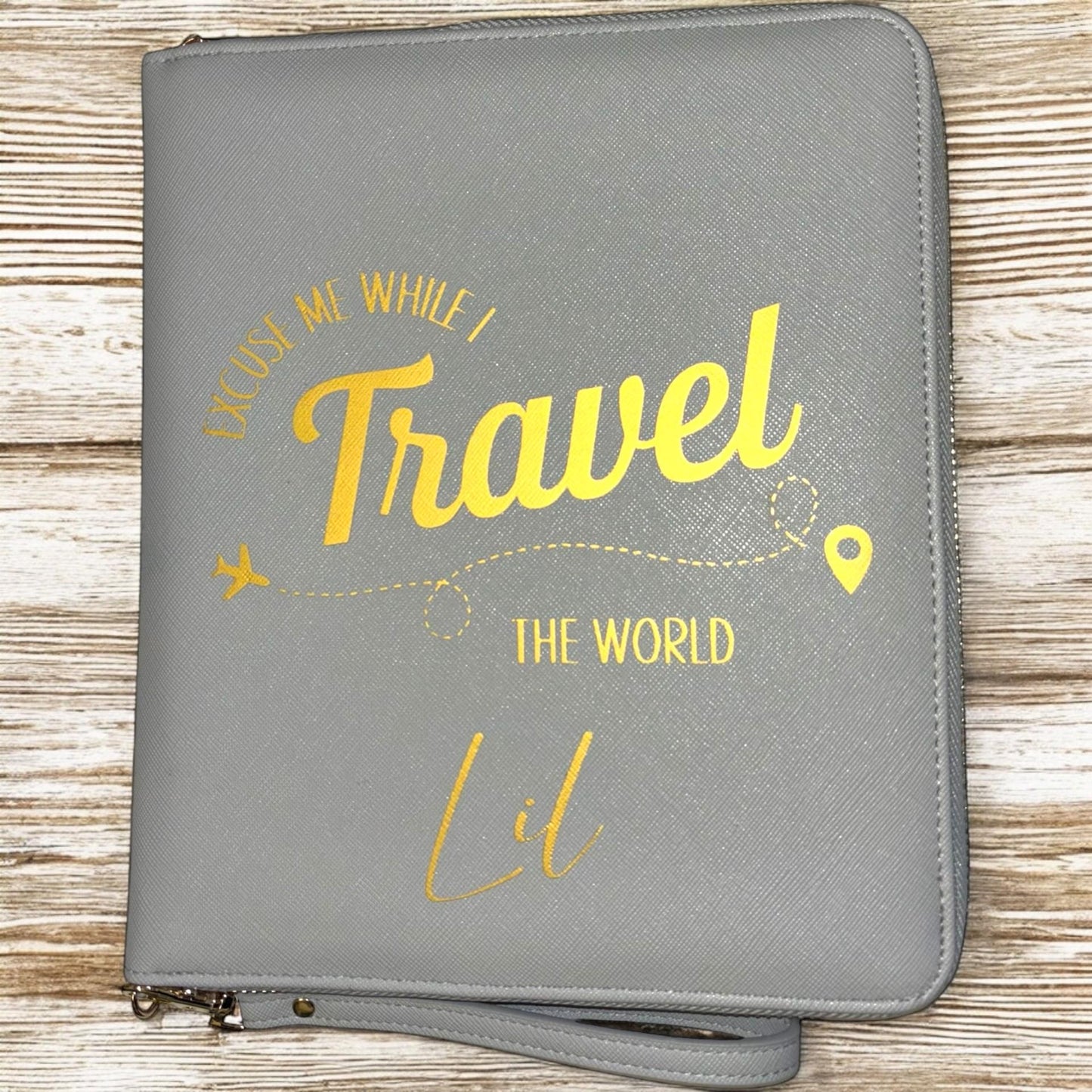 Personalised Travel Organiser, Personalised Organiser, Holiday Essentials, Travel Essentials, Passport Holder, Personalised Passport Storage