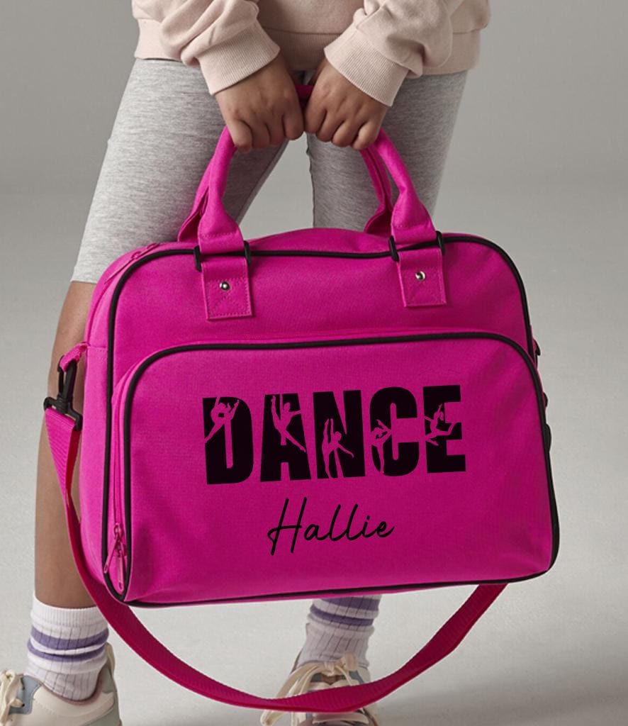 Personalised Dance, Travel, Overnight Bag
