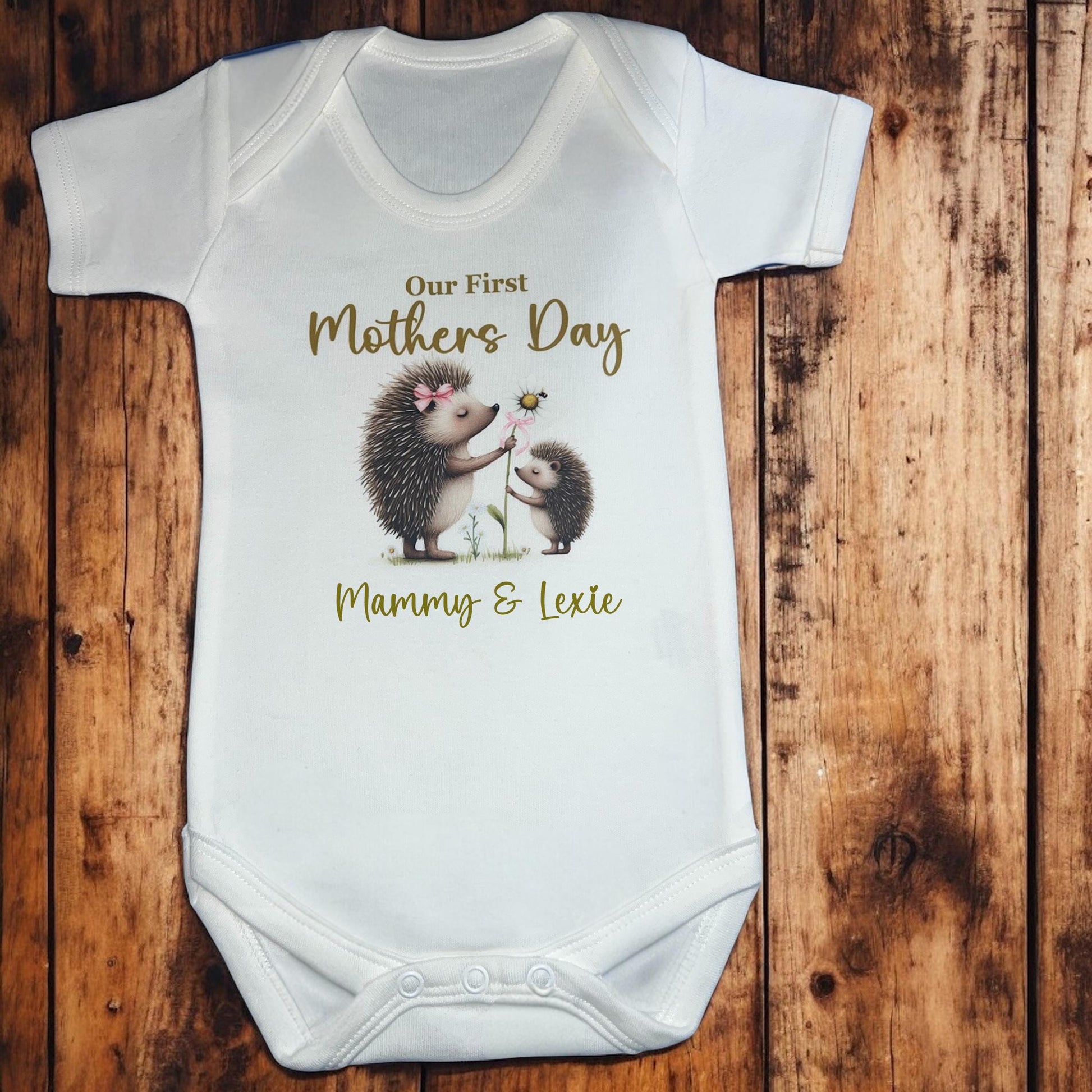 Personalised Mothers Day Baby Vest