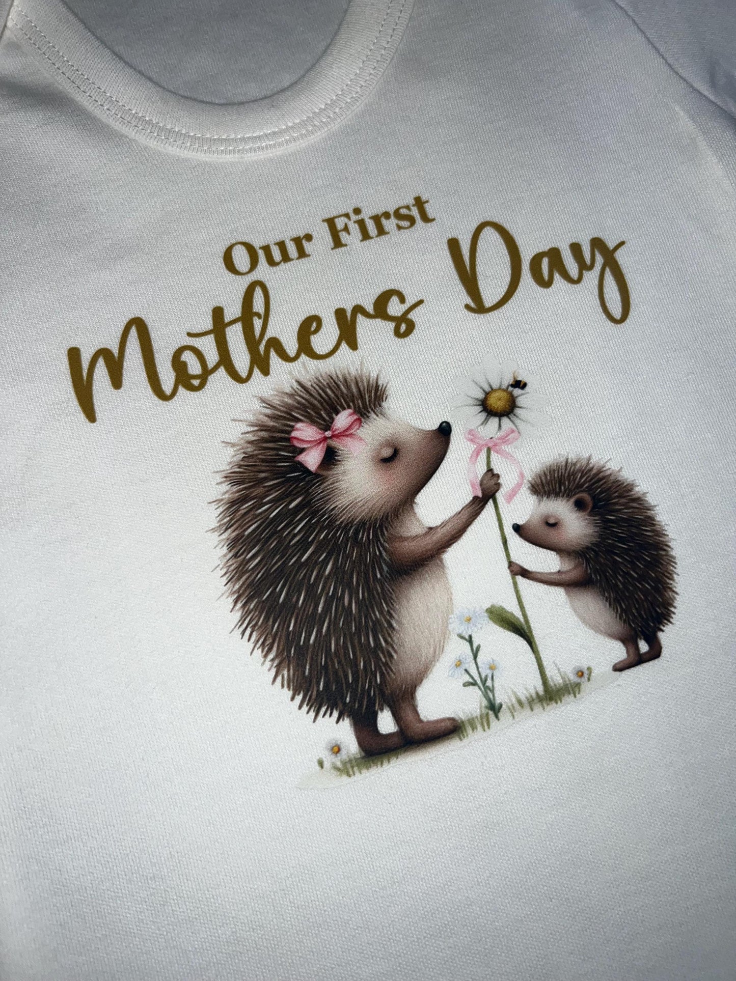 Personalised Mothers Day Baby Vest, Personalised Mothers Day, 1st Mothers Day, Baby Bodysuit, Baby Vest, Personalised Baby Vest For Mother.