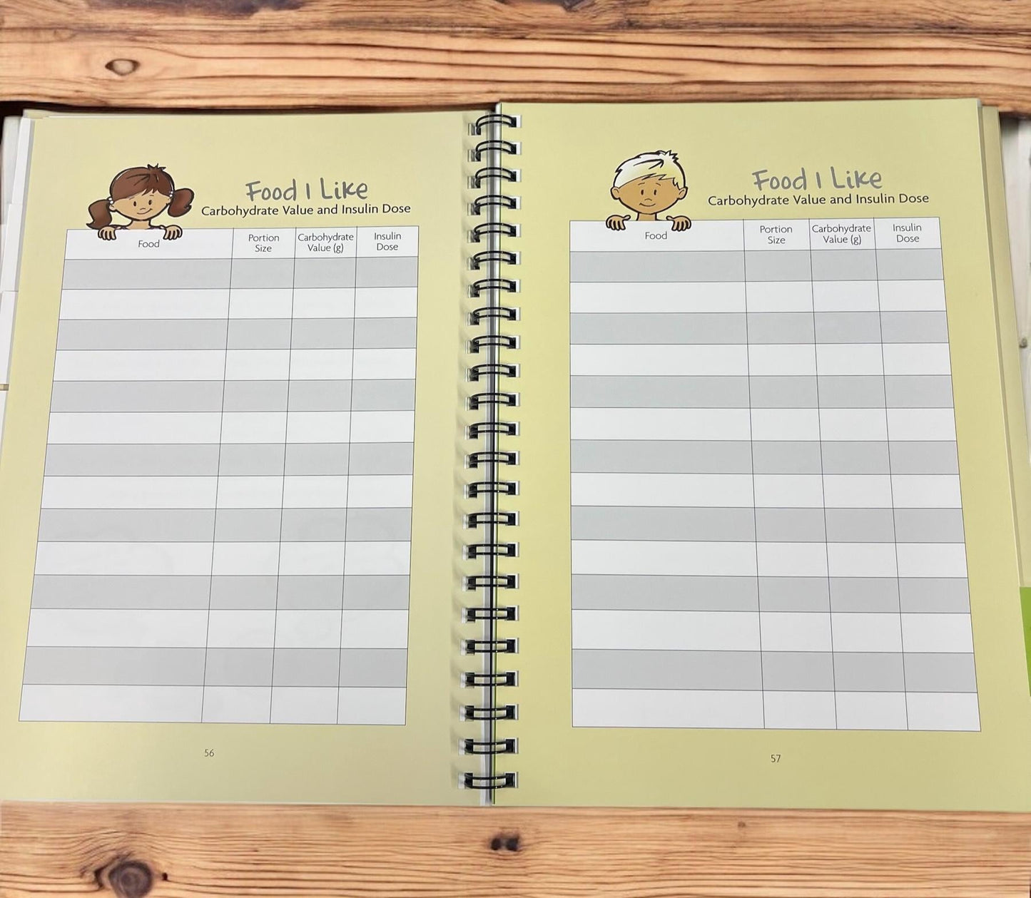 Child's Diabetic Diary Journal, Diabetes Recording Information Book For Children, Type 1 Diabetes Management Notebook, Child Insulin Log