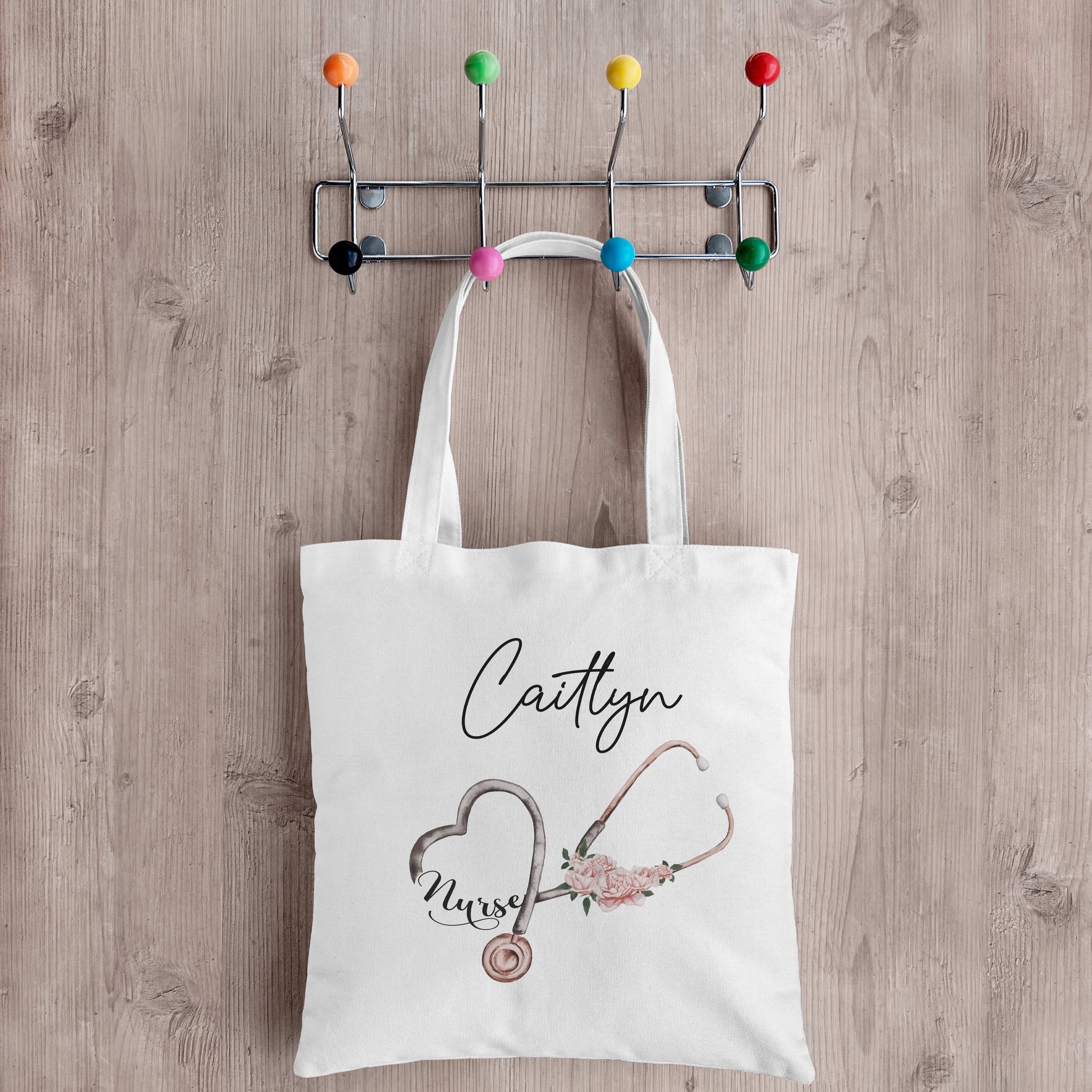 Nurse/Student Nurse Stethoscope Tote Bag