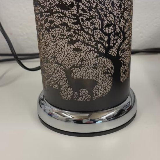 Electric Wax Melt Lamp - Woodland Deer