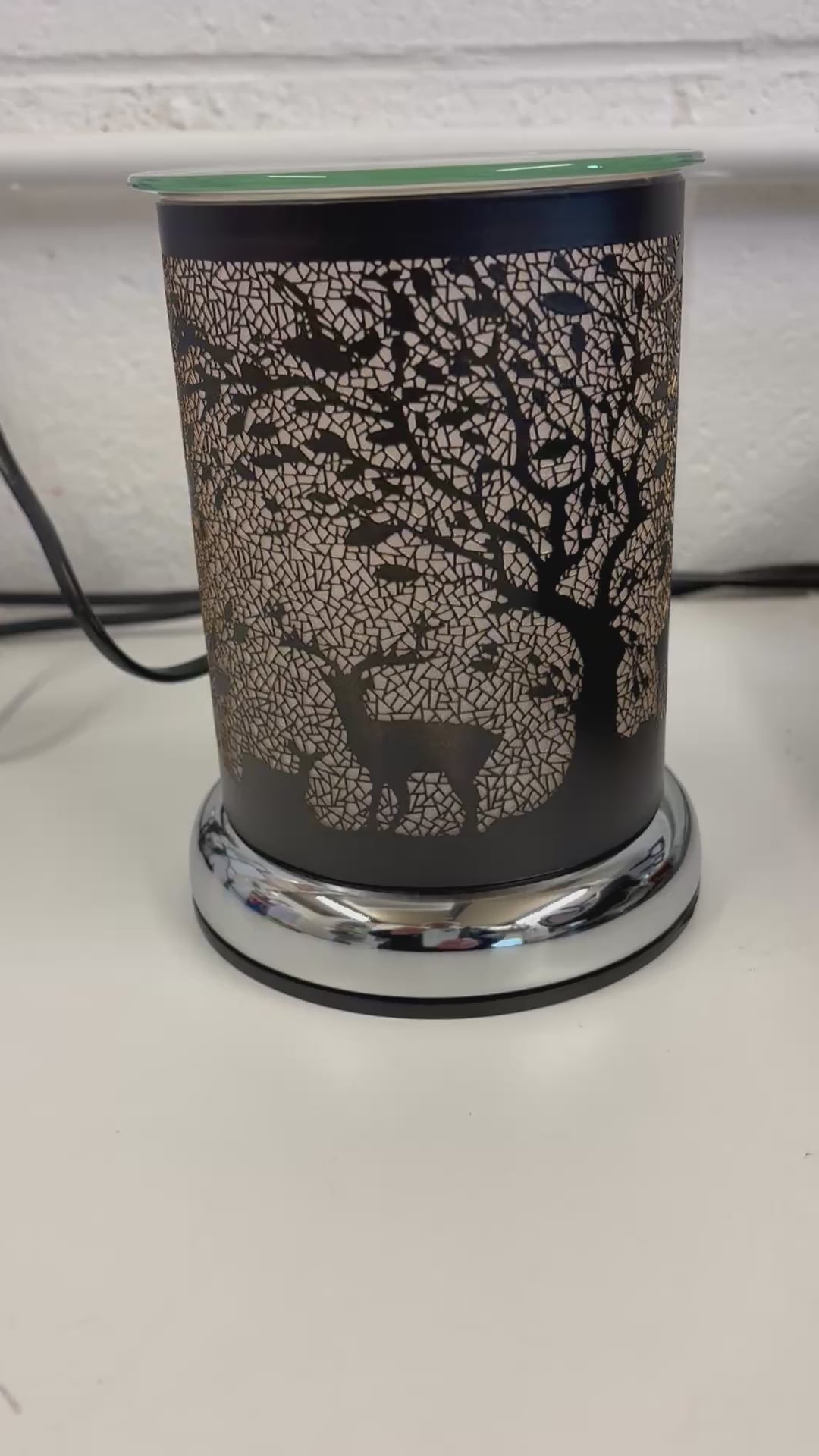 Electric Wax Melt Lamp - Woodland Deer