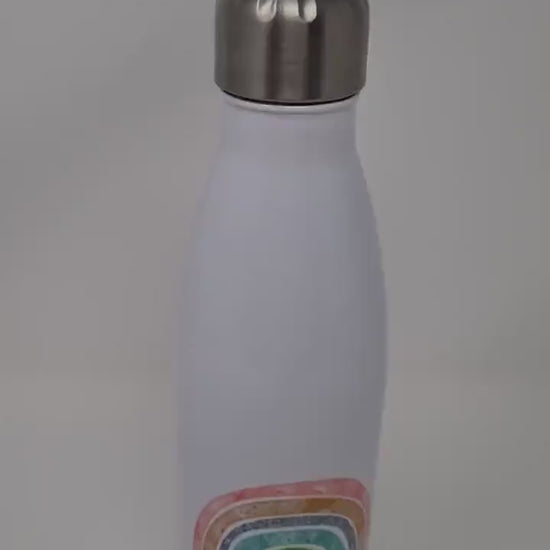 Personalised Rainbow Bowling Bottle