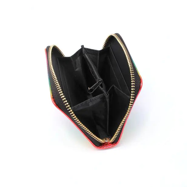 Rainbow Metallic Small Purse