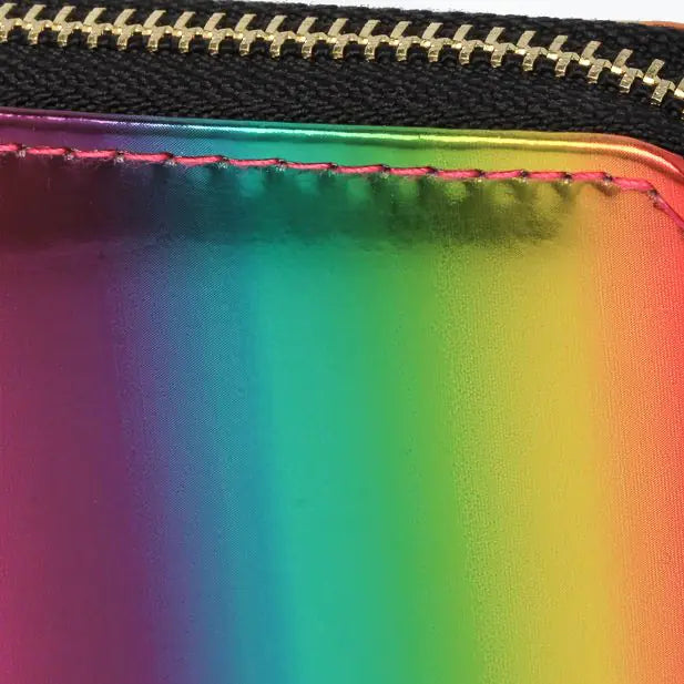 Rainbow Metallic Small Purse