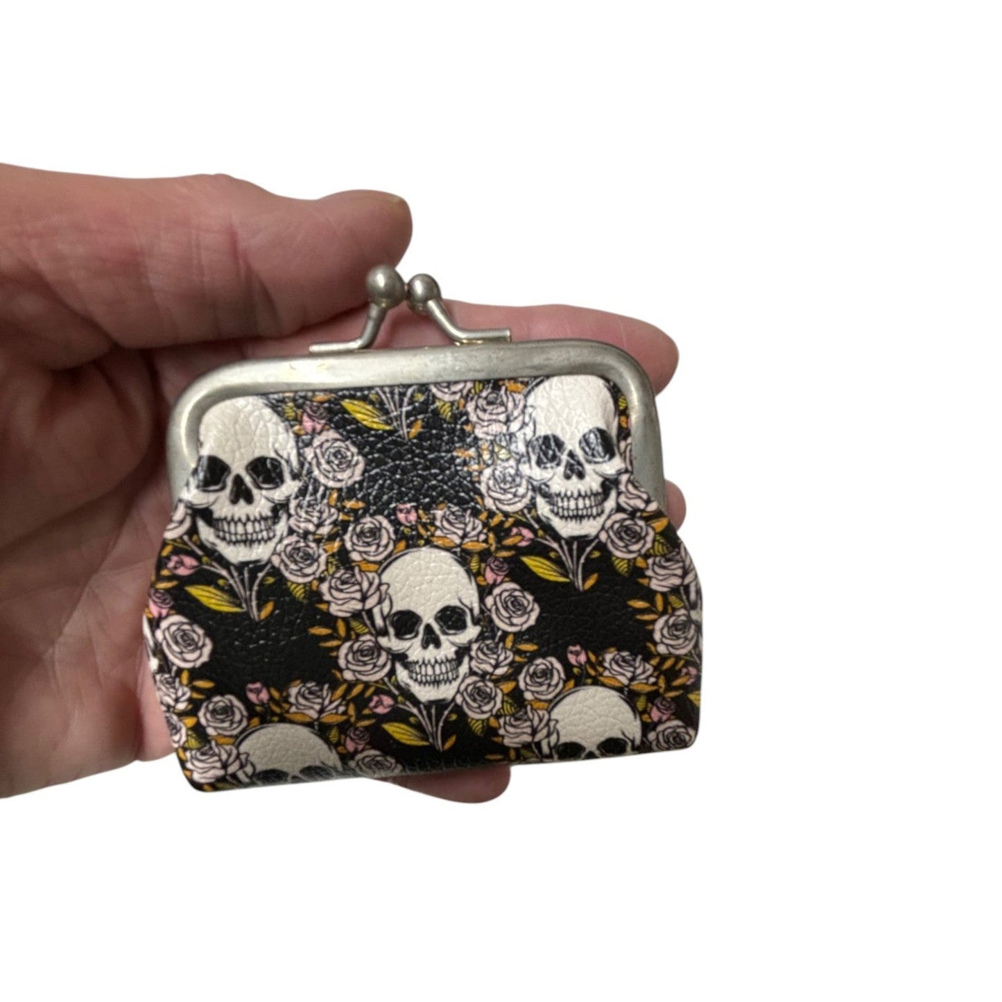Skull Design Small Coin Purse